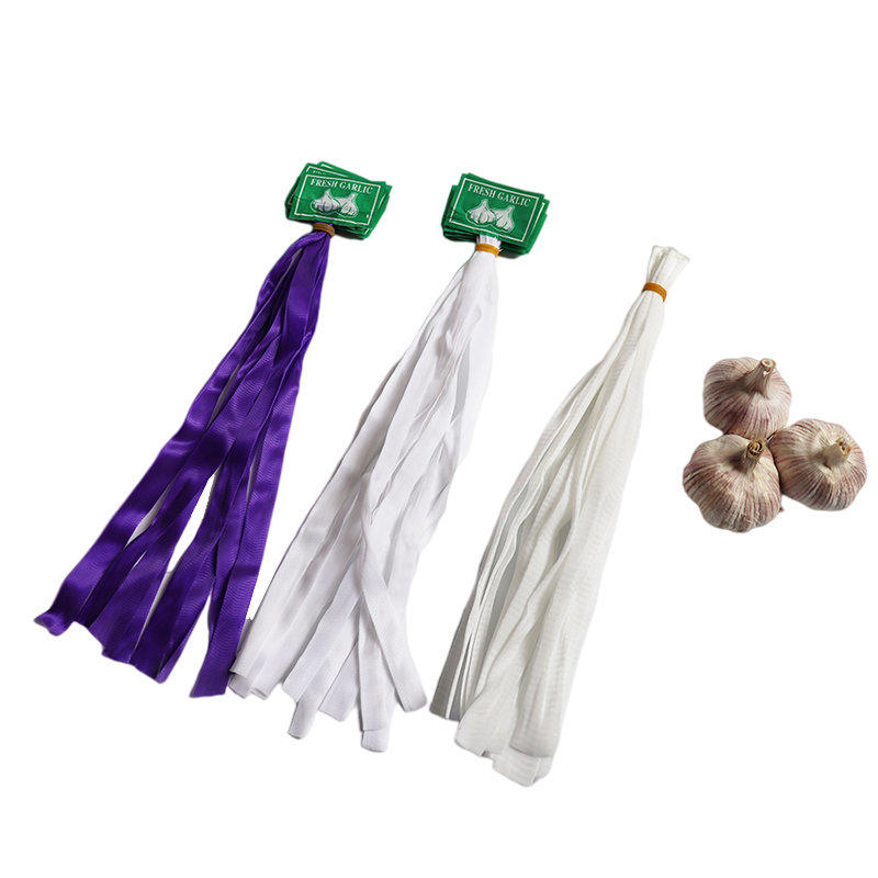 Plastic PE Mesh Bottom Bag Packing Net Vegetabilis Et Fructus / Food Packaging Mesh / Net Pera