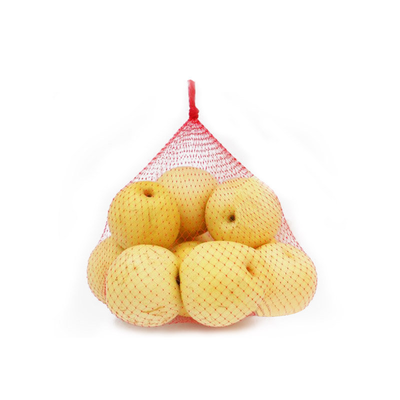 PE Mesh Bag For Vegetables Net Shopping Bag Extruded Plastic PP Repono Mesh Bag