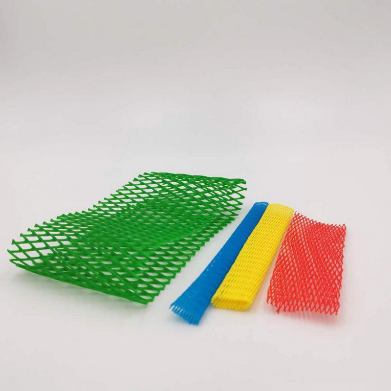 PE Mesh Bag For Vegetables Net Shopping Bag Extruded Plastic PP Repono Mesh Bag