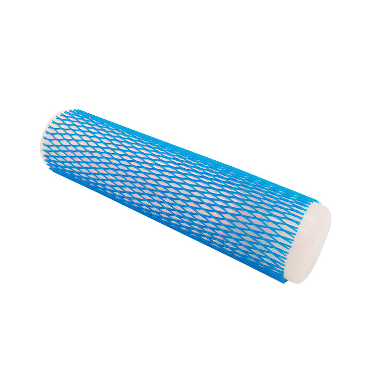 Blue Rigid Plastic Mesh For Bolt Plastic Sleeve Mesh